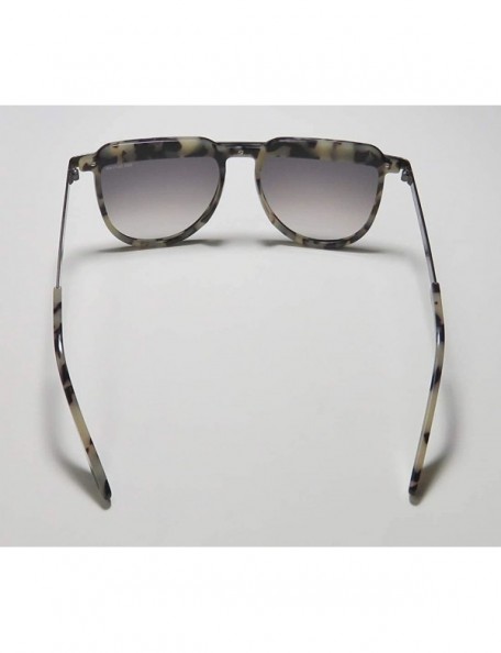 Aviator Steve Womens/Ladies Aviator Full-rim Gradient Lenses Sunglasses/Shades - Grey Havana Black - CR12OBJI0UO $55.13