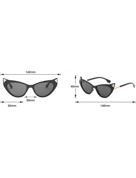 Cat Eye Sunglasses Personalized Antediluvian Habitation - A - CQ199MZ4DSN $37.87