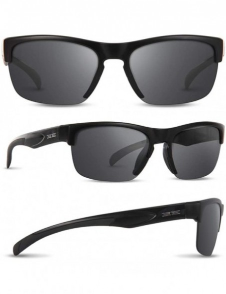 Sport Victor Black Sport Motorcycle Riding Driving Sunglasses with Smoke Lens - CE193CI2RL9 $17.16