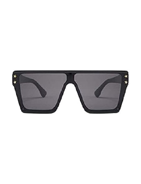 Square Fashion Pentagonal Sunglasses Enhanced protective film against glare - C1 - CH18TOI06DW $11.18