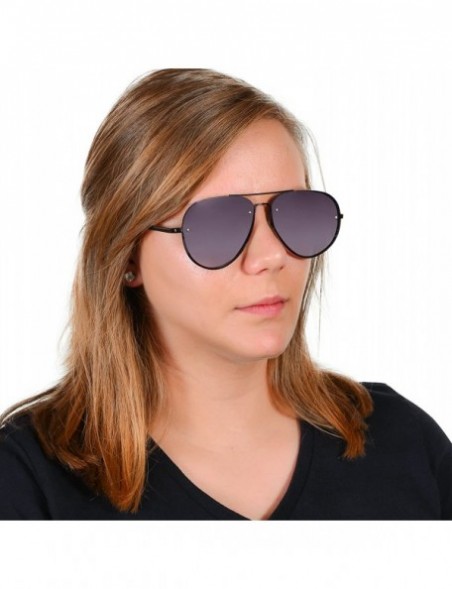 Aviator Classics Aviator Sunglasses for Men/Women UV400 Drving/Sun Lens Protection Adult or Kids - Black - C118DT6N882 $10.99