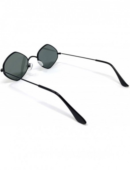 Aviator Womens Fashion Sunglasses with Muliple Shape and Color Option 100% UV Protection - Geometric Black - CD18CY62OH0 $9.74