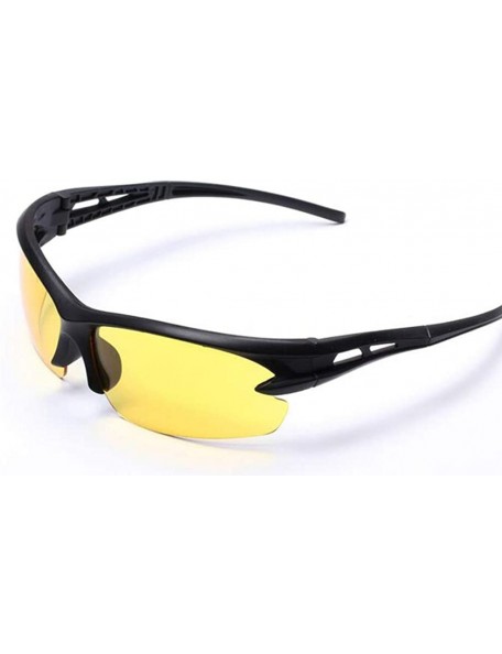 Goggle Sunglasses Sand proof Motorcycle Outdoor Sports - Yellow Lens - CC18N9KS52U $11.45