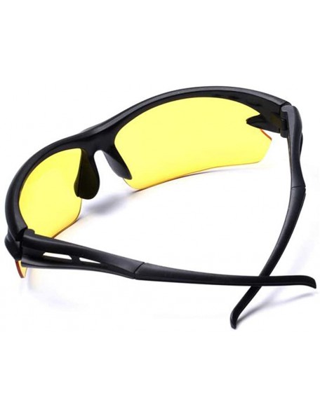 Goggle Sunglasses Sand proof Motorcycle Outdoor Sports - Yellow Lens - CC18N9KS52U $11.45