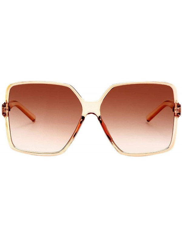 Oval Vintage Sunglasses Women Classic Plastic Luxury Sun Glasses Mirror Retro Outdoor Lentes De Sol - C6 - CV1984AKY7O $16.26