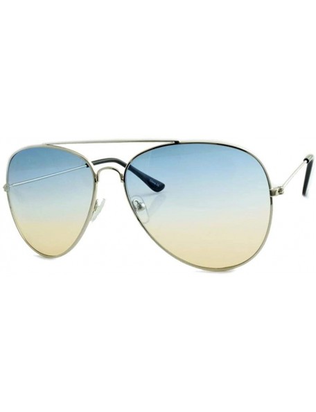Aviator Aviator Sunglasses for Women Men-%100 UVA & UVB Protection- Glasses with Case - E - CG18WTYSH9W $20.97