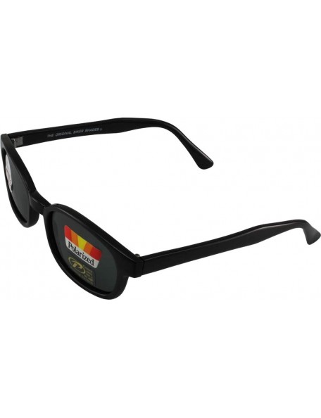 Goggle Unisex-Adult Biker sunglasses (Black/Grey Polarized- One Size) - CO11FREJNTP $15.72