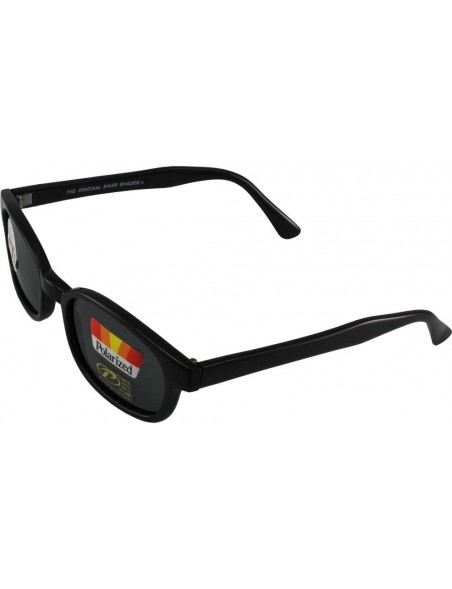 Goggle Unisex-Adult Biker sunglasses (Black/Grey Polarized- One Size) - CO11FREJNTP $15.72