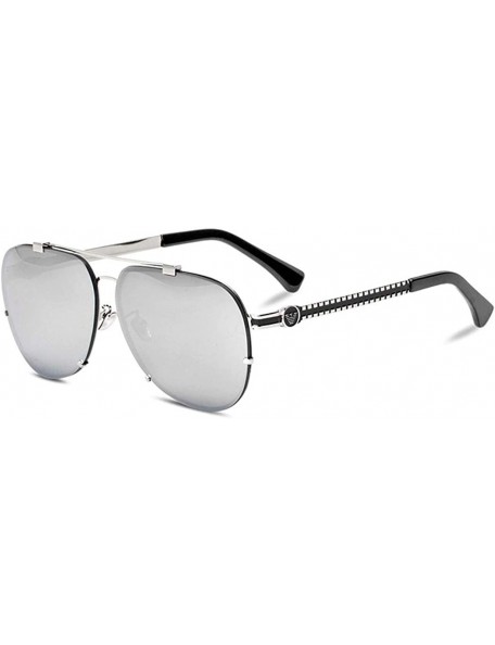 Aviator Sunglasses Women's Tide 2019 New Sunglasses Women's Trends Sunglasses Men - F - CI18S5QEDHA $53.43