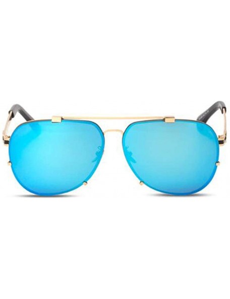 Aviator Sunglasses Women's Tide 2019 New Sunglasses Women's Trends Sunglasses Men - F - CI18S5QEDHA $53.43