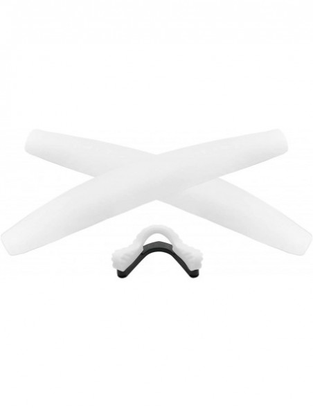 Sport Replacement M Frame Sweep Vented Sunglass - Multiple Options - White Rubber Kits - CG18UXSLL7Q $11.18
