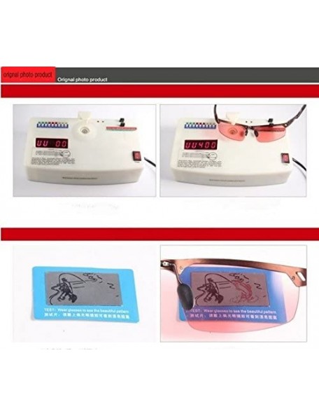 Rimless Polarized Men And Women Fishing Sunglasses Al - Mg alloy Frame Eyewear - yhl - Al Mg Frame-pink - CW12N431UX8 $11.97