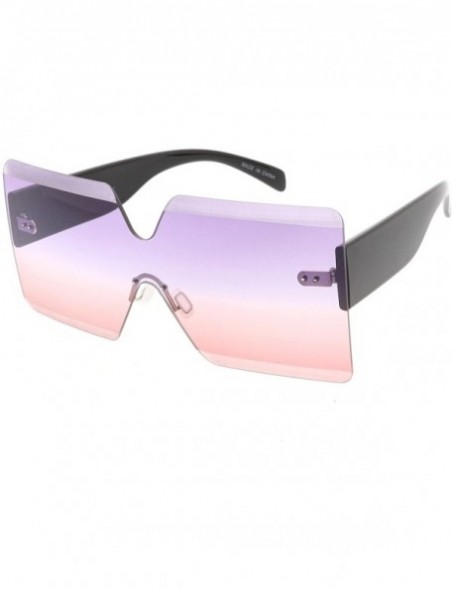 Shield High Octane Collection"EDC" Unisex Sunglasses - Purple - CV18GYQ3A34 $8.31