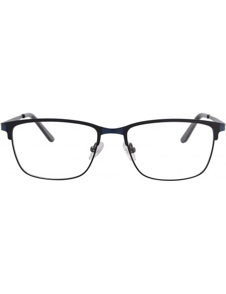 Rectangular Women/Men Photochromic Transition Sunglasses Myopia Glasses-BSJS9014 - C1- Black&blue - CK18E674SAZ $19.40