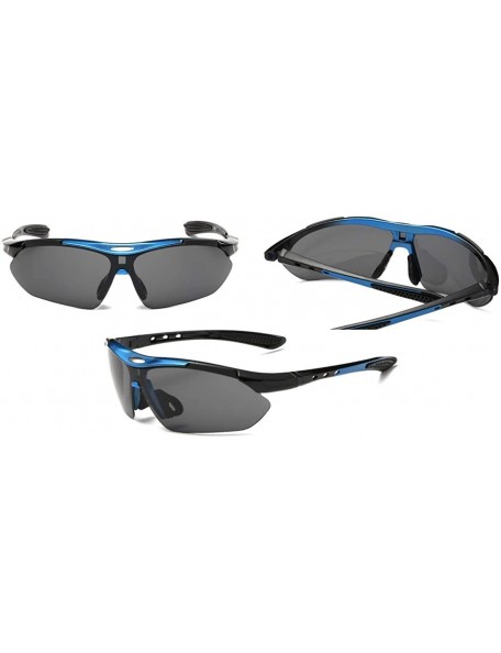 Sport Outdoor Sports Sunglasses PC Durable Frame UV Protection Driving Cycling Running Fishing - Grey - C118LDLWE5C $15.35