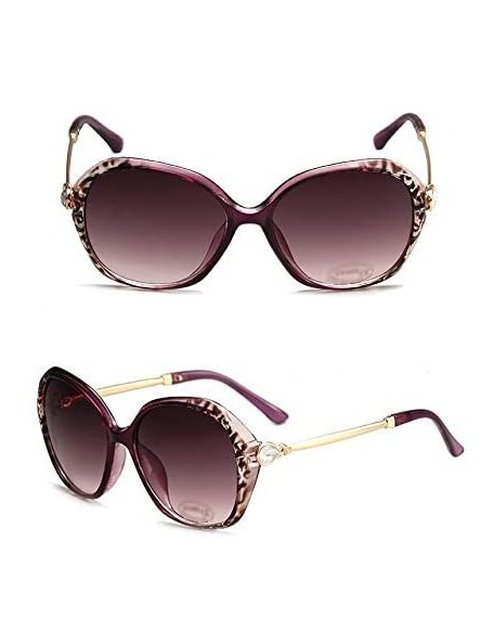 Goggle Ladies Sunglasses Driving Glasses Large Frame Polarized Sunglasses - Style5 - C918H6K3I4D $8.79