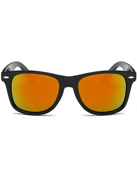 Aviator Fashion Sunglasses Women Men Black Glasses Brand Designer Vintage Male Silver - Green - CS18YZTU9W7 $9.55