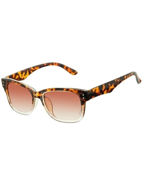 Square Sunglasses - style MOSCOT mod. SQUARE - fashion unisex VINTAGE man woman SPORTIVI - Brown Crystal - CK17AZ7U6WW $30.72
