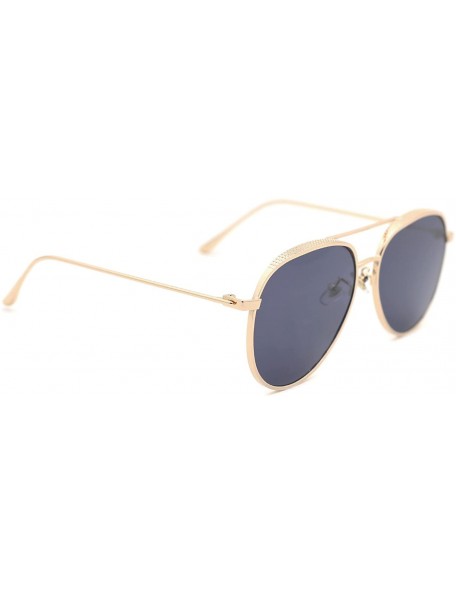 Aviator Classic Metallic Pilot Sunglasses for Men - B - CV182AQSQD3 $21.17