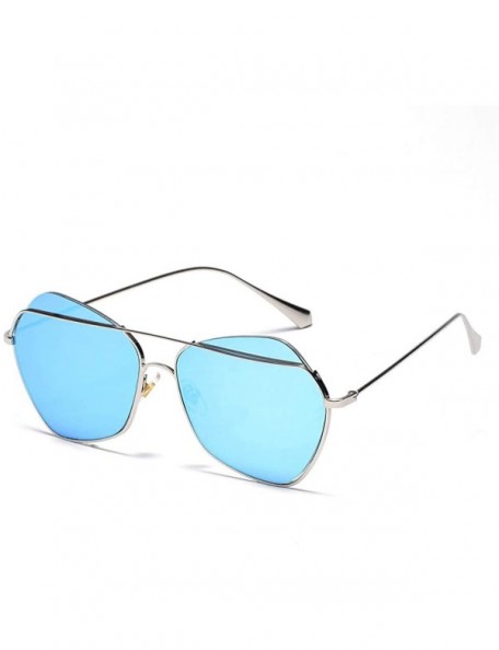 Aviator 2019 fashion trend sunglasses- metal fashion sunglasses for men and women - A - CH18SCO23C0 $47.86