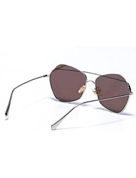 Aviator 2019 fashion trend sunglasses- metal fashion sunglasses for men and women - A - CH18SCO23C0 $47.86