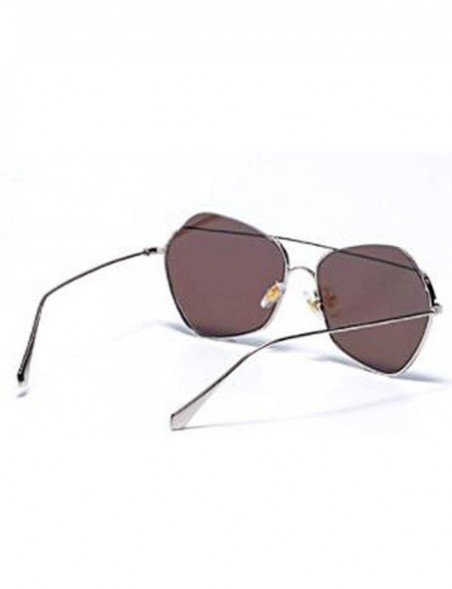 Aviator 2019 fashion trend sunglasses- metal fashion sunglasses for men and women - A - CH18SCO23C0 $47.86