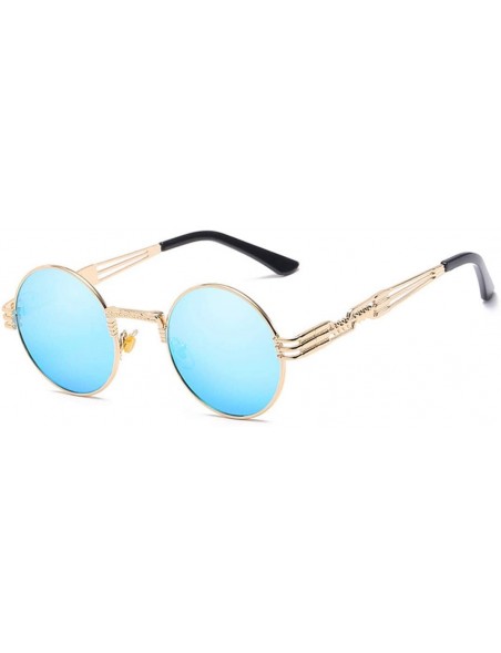 Goggle Steampunk Goggles Sunglasses Men Women er Vintage Round Sun Glasses for UV400 Female Male Retro Oculos QF022 - CN18WTD...