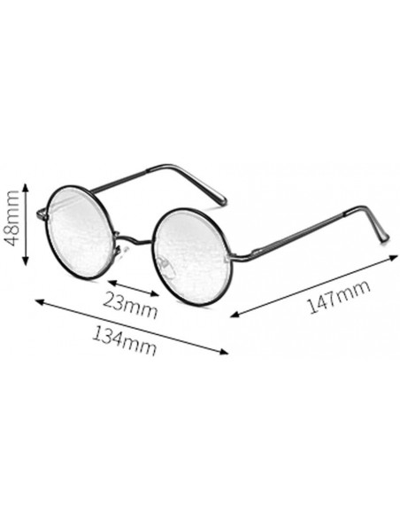 Round Glasses Sunglasses Polarized Personality - C019974TNE4 $33.80