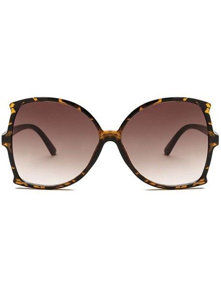 Sport women fashion Simple sunglasses Retro glasses Men and women Sunglasses - Leopard Print - C718LLEA74X $7.03