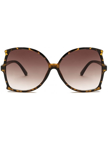 Sport women fashion Simple sunglasses Retro glasses Men and women Sunglasses - Leopard Print - C718LLEA74X $7.03