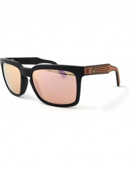 Sport Matte Black/Rose Gold Ion Mr. Blonde Sunglasses - C811OWB9B4L $25.26