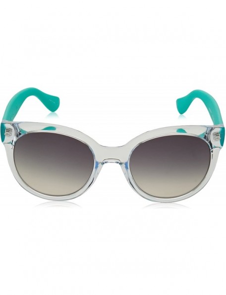 Oval Women's Noronha Round Sunglasses - Crystalturquois - CQ185NCEAEE $39.98