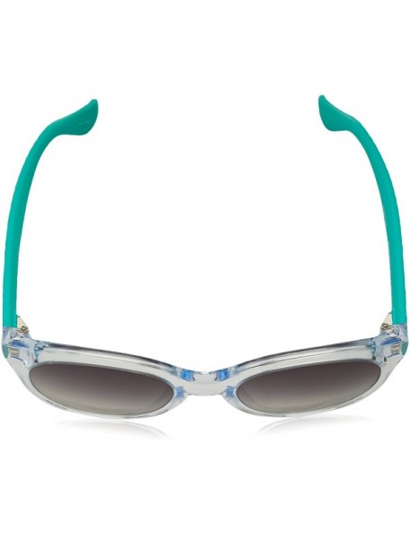 Oval Women's Noronha Round Sunglasses - Crystalturquois - CQ185NCEAEE $39.98