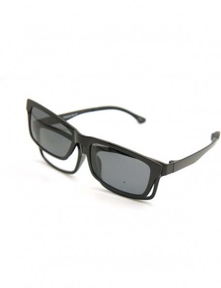 Square None Bifocal - Polarized Magnetic Clip on - Polarized Sunglasses New Arrived - CQ18LNL9NLK $30.37