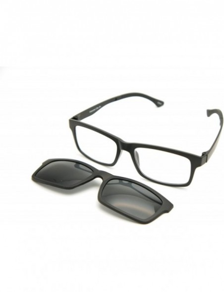 Square None Bifocal - Polarized Magnetic Clip on - Polarized Sunglasses New Arrived - CQ18LNL9NLK $30.37