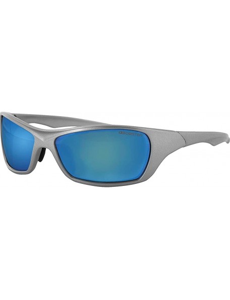 Rectangular Bolt Silver/Smoke Sunglasses One Size - CG119ULQE4D $30.55