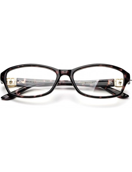 Square "Lotin" Squared Modern Design Fashion Clear Lens Glasses - Dark Tortoise - CN12L9ZOO2V $12.16