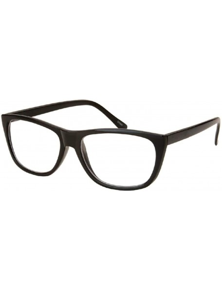 Rectangular Street Fashion Sleek Rectangular Frame Glasses - CC18YY23UZX $7.82
