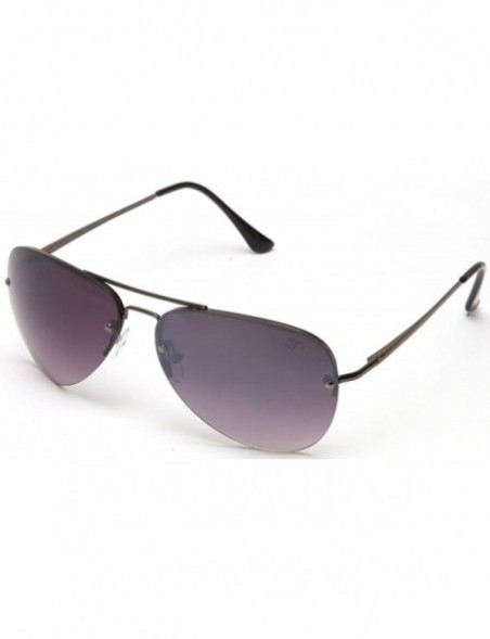Aviator Fashion Aviator Sunglasses - Gunmetal - CF119VZZU9D $8.06