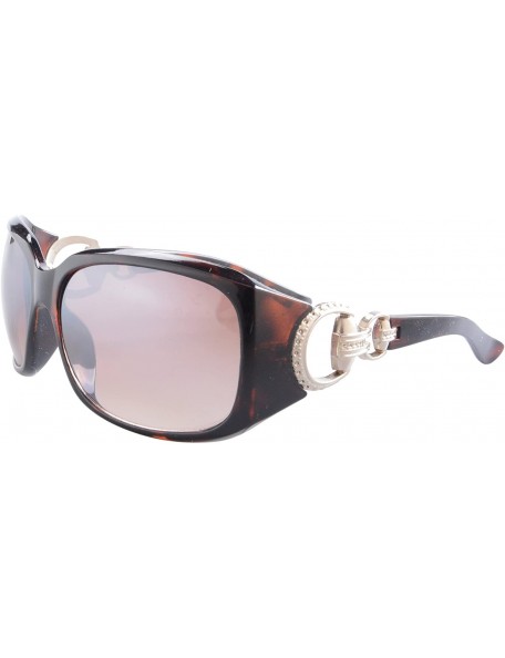 Oval Women's UV400 Protection Fashion Sunglasses for Outside Activities-CF192CF250CF252 - Cf252-brown - C4189W22XA3 $19.82
