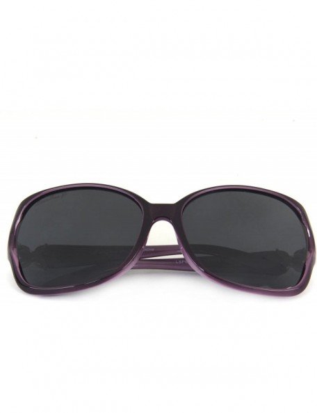 Oversized Oversized Women Sunglasses Uv400 Protection Polarized Sunglasses lsp6210 - Purple - CL120YRD65B $33.63