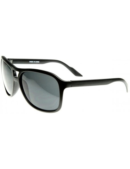 Sport Modern Active Lifestyle Sports Aviator Sunglasses - Black - CD116Q2I5Y1 $9.78