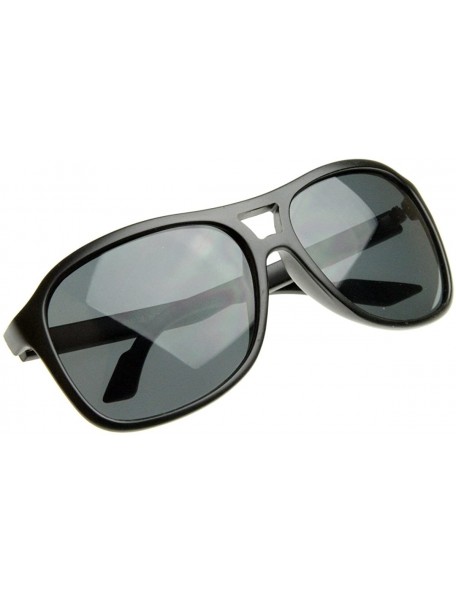 Sport Modern Active Lifestyle Sports Aviator Sunglasses - Black - CD116Q2I5Y1 $9.78