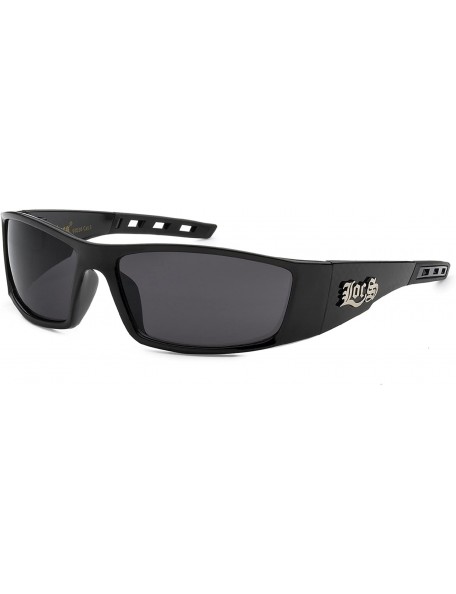 Rectangular Classic Style Original Gangsta Shades Hardcore Sunglasses- 8loc91036mb - CT12GFV5Z77 $14.03