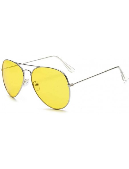 Goggle Sunglasses colorful two-color Sunglasses dazzling ocean film sunglasses sunglasses - C418AA29GH7 $37.13