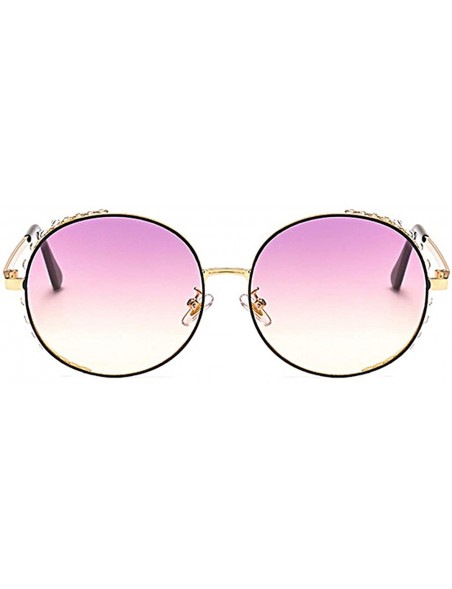 Square Round Vintage Sunglasses Rhinestone Decoration Sun Glasses for Women - Y-18 - CH198W5809W $13.23