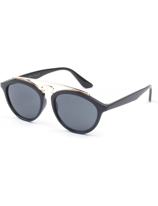 Goggle Owen Sunglasses - Black - CG18WU8SKSU $18.40