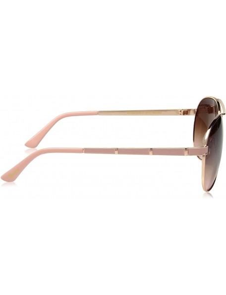 Aviator Women's U542 Non Polarized Aviator Sunglasses - 58 mm - Rose Gold/Rose - CI1296VOVOV $32.73