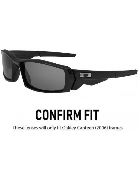 Sport Polarized Iridium Replacement Lenses Canteen 2006 Sunglasses - Multiple Options - Ice Mirror - CN120X6UD13 $40.52