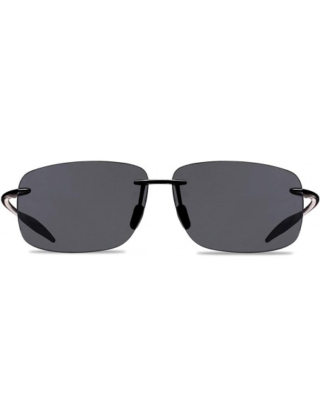 Wrap Sunglasses Rimless Running Lifestyle - C1-grey - CS18HLQXTEN $16.13